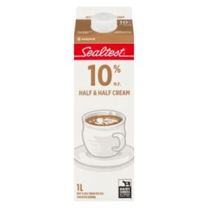 Sealtest 10% Half and Half Cream 1 L