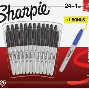 Sharpie Fine Markers  24 + 1 Pack