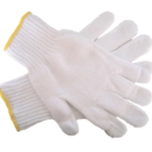 Medium Grey Cotton Gloves